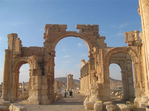 Arch of Palmyra – Entrance to Temple of Baal Coming to Washington, D.C ...