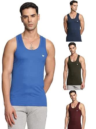 Buy Target Gold Men's Vest - 100% Cotton, Comfortable, Color Baniyan ...
