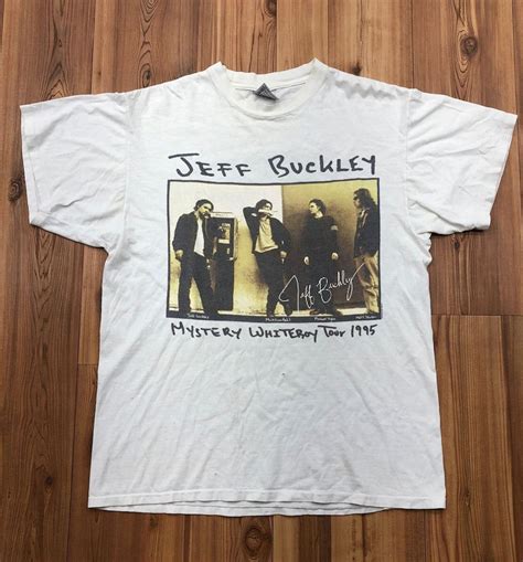 Jeff Buckley T-Shirt, Jeff Buckley Mystery White Boy Tour 1995 T-Shirt ...