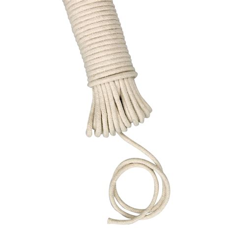 Household Essentials All-Purpose Cotton Clothesline Rope 100 Off White ...