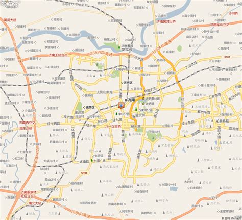 济南市景点地图全图展示_地图分享