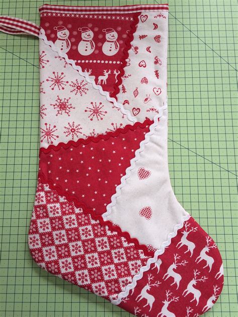 patchwork christmas stocking patterns