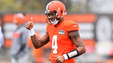 Browns activate Deshaun Watson after ban, waive Joshua Dobbs - ESPN