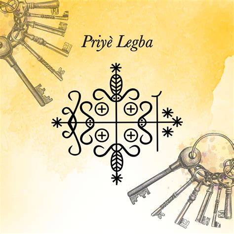 "PRIYÈ PAPA LEGBA | Prayer Legba Haitian Creole | Haitian vodou veve ...