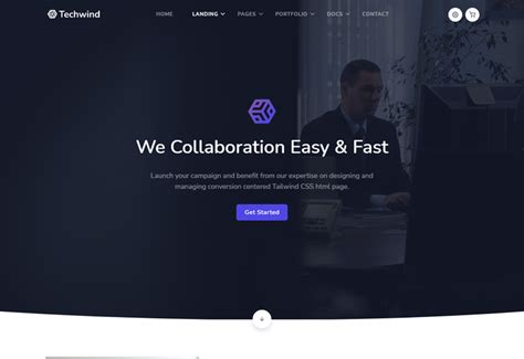 Techwind - Tailwind CSS Multipurpose Landing Page Template