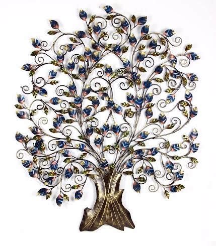 Shivay Arts Contemporary Foldable Metal Tree Wall Decor/Wall Hanging ...