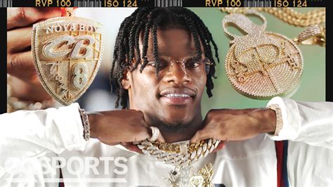 Watch Lamar Jackson Shows Off His Insane Jewelry Collection | On The ...