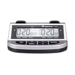 Nivia Chess Clock for Professional Board Games, Large Display, Digital ...