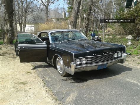 1966 Lincoln Continental Convertible With Suicide Doors