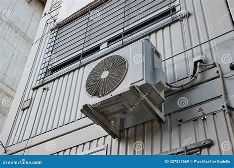 Exterior Air Conditioner System Royalty-Free Stock Image ...