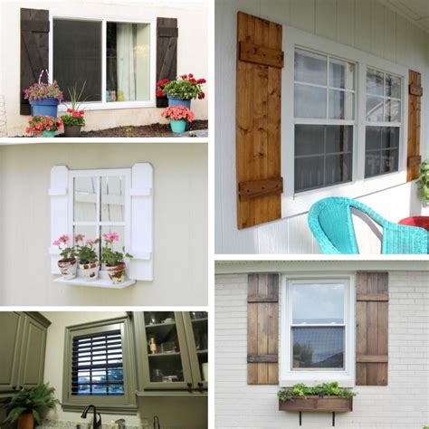 18 DIY Wood Shutter Ideas