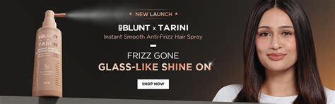 Instant Smooth Anti-Frizz Hair Spray | Tarini x BBlunt