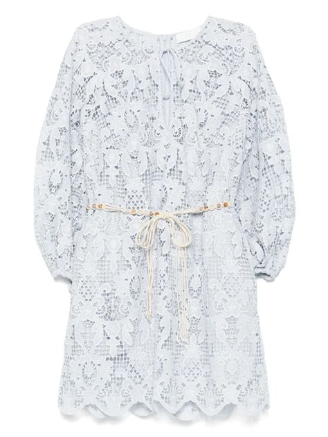 Zimmermann Coco Lace Mini Dress Price in India | Culture Circle