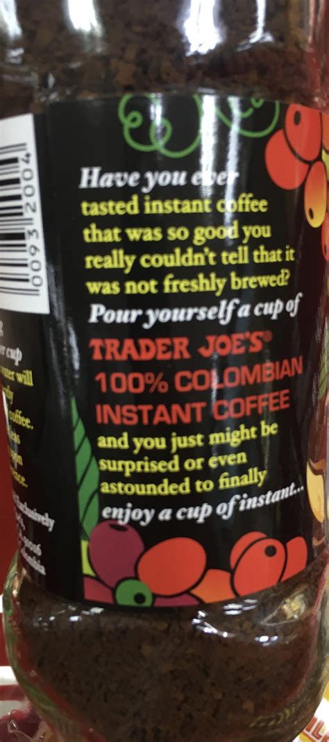 Trader Joe's Instant Coffee - Trader Joe's Reviews