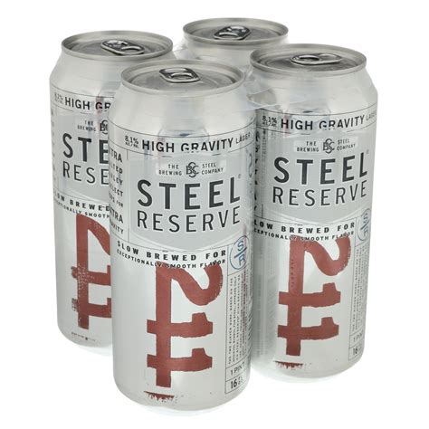Steel Reserve 211 High Gravity Lager 16 oz Cans - Shop Beer at H-E-B