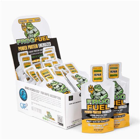 Frog Fuel Power Protein Energized - Liquid Nutrition Energy Protein ...