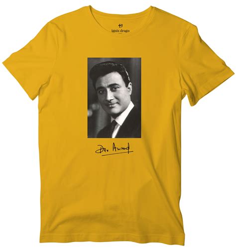 Dev Anand T-shirt - World’s Best Graphic T-shirts – Ignis Drago India