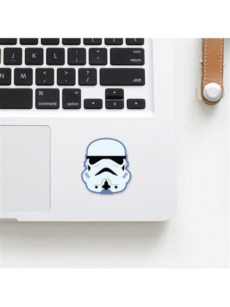 Trooper Mask - Star Wars Official Sticker – InkyPrinty