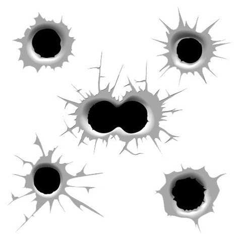 Bullet Holes PNG Images Transparent Free Download