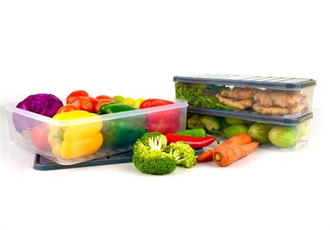 Buy Xiran Fridge Storage Boxes, Fridge Organizers Storage Box Set ...