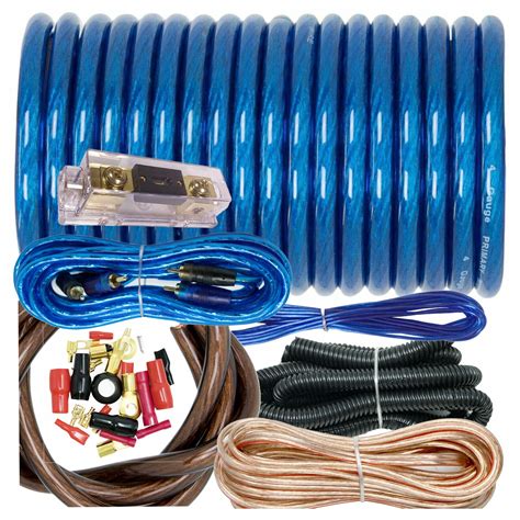 Audiobank 4 Gauge CCA Premium Amp Kit Complete 3200W Installation ...
