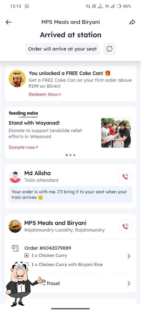 MPS MEALS AND BIRYANI, Rajahmundry - Restaurant menu, prices and reviews