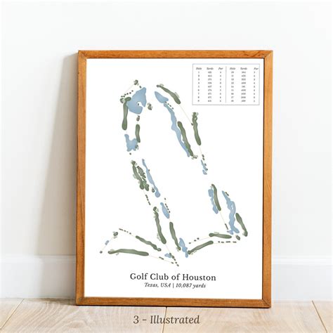 Golf Course Map Poster 的图像结果