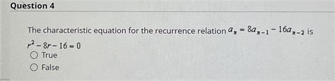Image result for Homogeneous and Non Homogeneous Recurrence Relation Questions