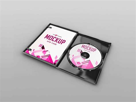 Free DVD Case Mockup (PSD)