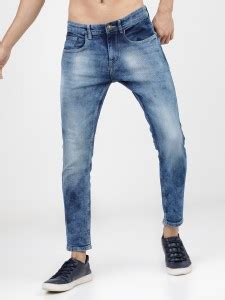 HIGHLANDER Slim Men Blue Jeans - Buy HIGHLANDER Slim Men Blue Jeans ...