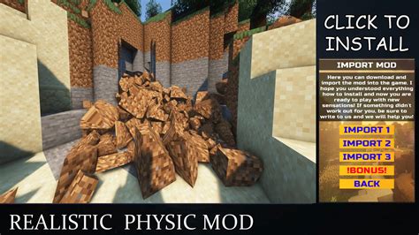 Image result for How to Install Block Physics Mod MCPE