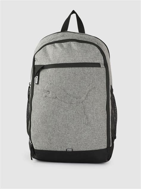Puma Unisex Grey Solid duraBASE Backpack - Price History