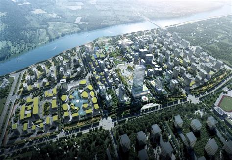 中国建筑上海设计研究院有限公司 上饶经开区滨江商务核心区城市设计