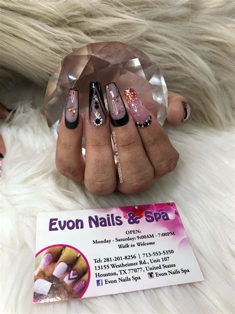 Evon Nails & Spa - 13155 Westheimer Rd, Houston. Tx 77077 -open Monday ...