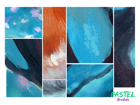 Pastel brushes for Photoshop on Behance