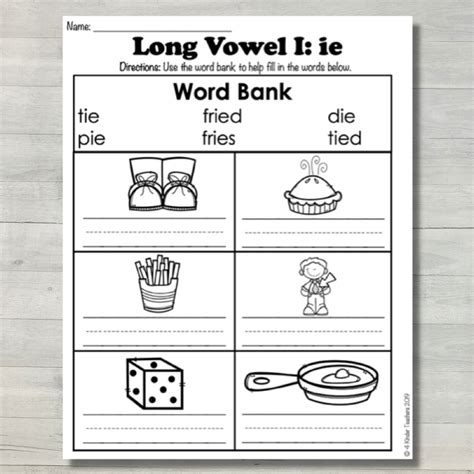 Teaching Long I Words in Kindergarten - 4 Kinder Teachers