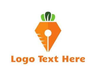 Carrot Logos | 22 Custom Carrot Logo Designs