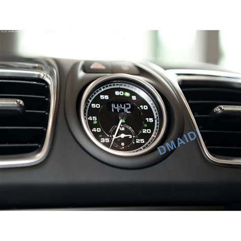 Porsche 718 Boxster Cayman 2014-2015 Interior Center Dashboard Clock ...