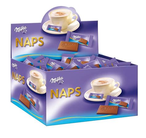 Milka Naps Alpine Milch – Mini Schokoladenriegel Aus Zarter Alpine ...