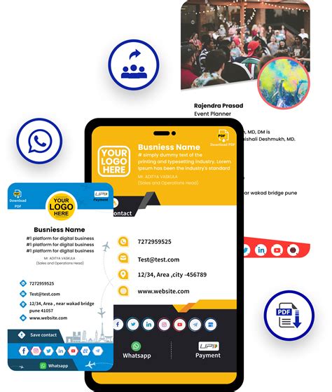 Free Digital Business Cards For Businesses | Create Your Card