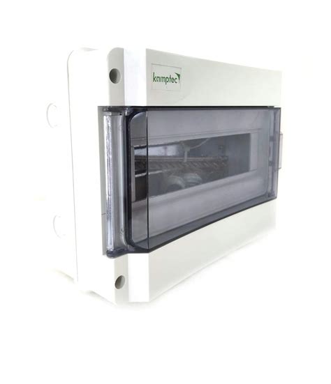 KAMPTEC, IP55 12 Way Plastic Distribution Board with Busbar : Amazon.in ...