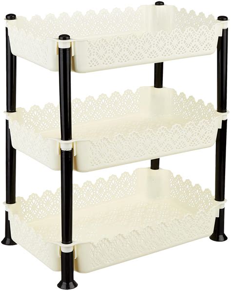 ARISTO Vertex 3 Layer Countertop Plastic Rack for Kitchen, Offices ...