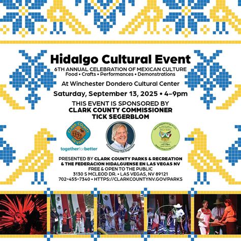 Hidalgo Cultural Event , 3130 McLeod Dr, Las Vegas, NV 89121-2256 ...