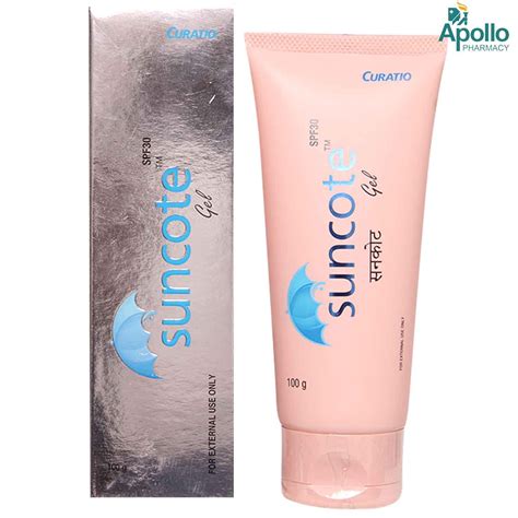 Suncote Gel 100 gm Price, Uses, Side Effects, Composition - Apollo Pharmacy