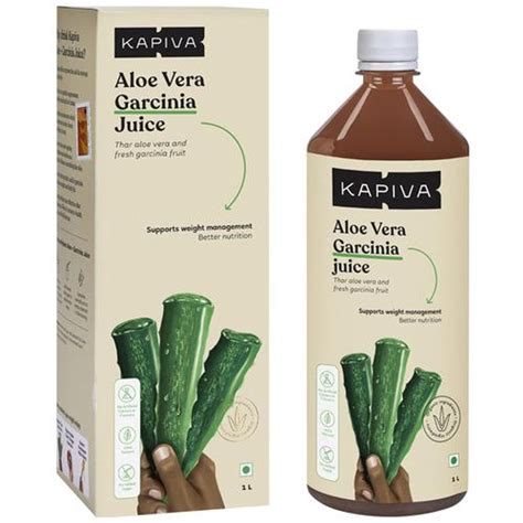 Kapiva Aloe Vera Garcinia Juice - For Weight Management & Detox, 1 L ...