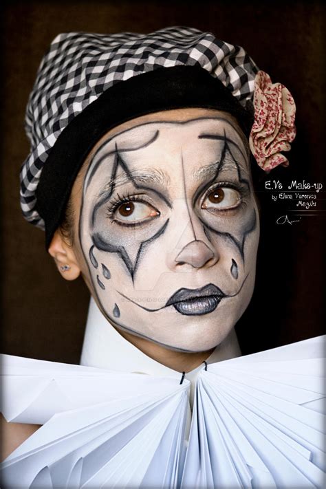 Sad Clown Makeup - Mugeek Vidalondon