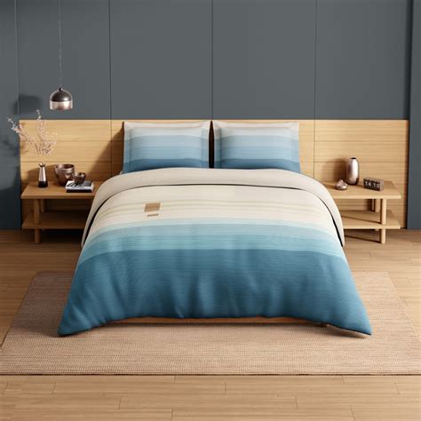 Spaces Avaris Structure Large Bedsheet with 2 Pillow Covers | 100% ...