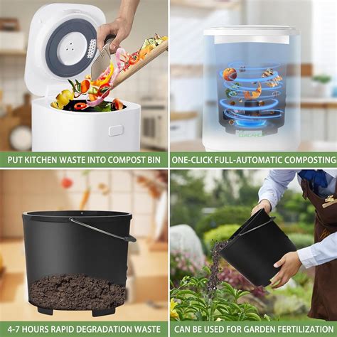 PTGVCTA Automatic Compost Bin Electric Compost Bin for India | Ubuy