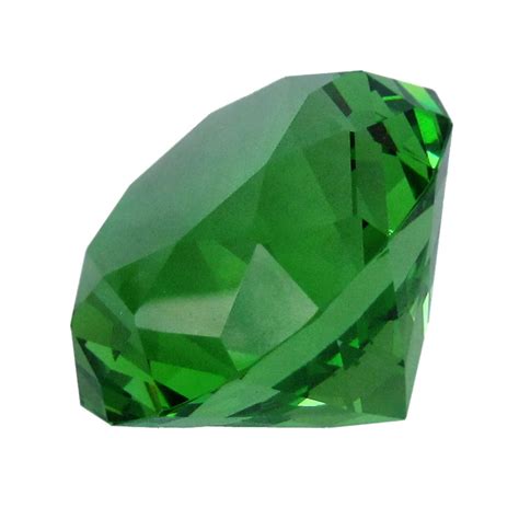 Buy Big 100mm Emerald Green 100 mm Cut Glass Crystal Giant Diamond ...