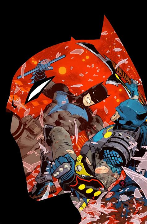Nightwing & Red Hood as Future Batmen in DC's Knightfight Event